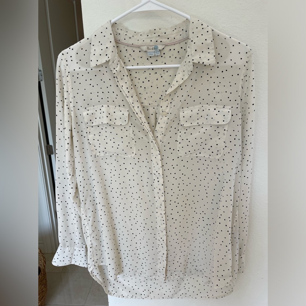 Boden silk shirt. US 6. 100% silk
